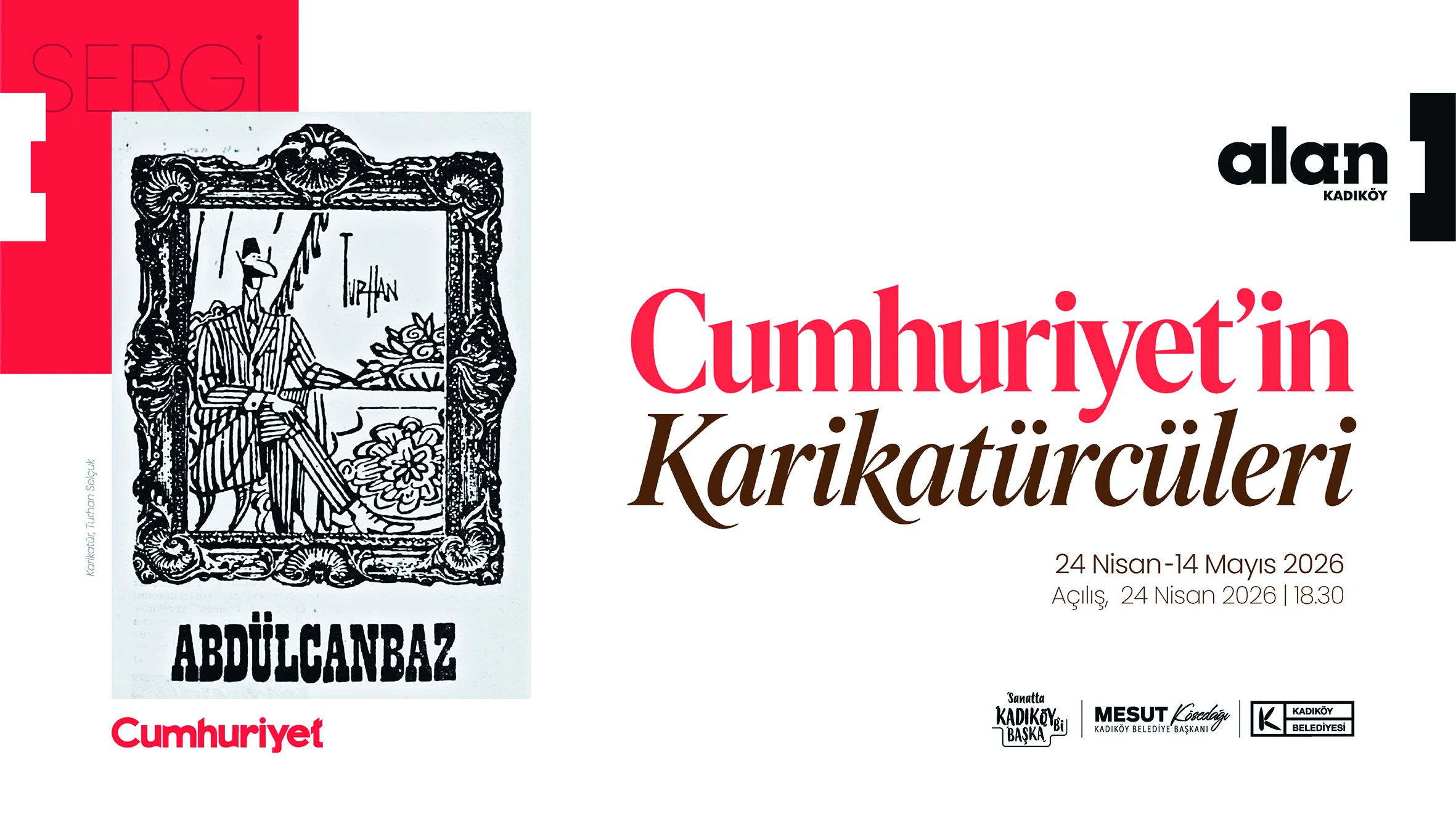 Cumhuriyet’in 100 yıllık çizgisi Alan Kadıköy’de